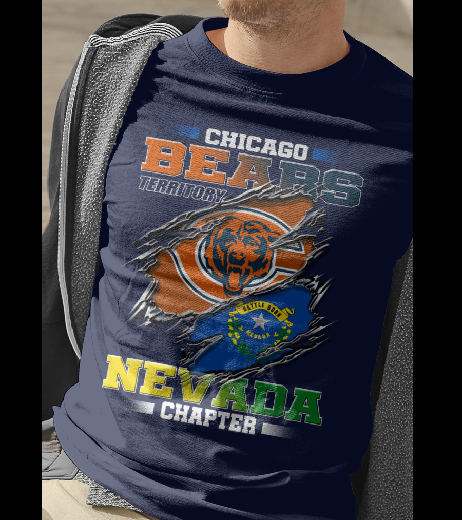 Chicago Bears Territory Nevada Chapter T-Shirt