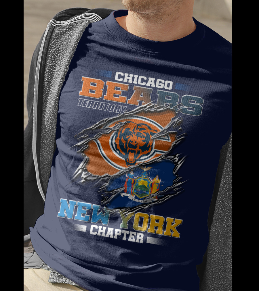 Chicago Bears Territory New York Chapter T-Shirt