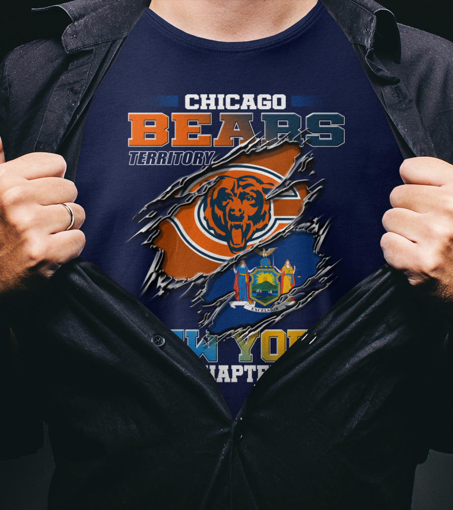 Chicago Bears Territory New York Chapter T-Shirt