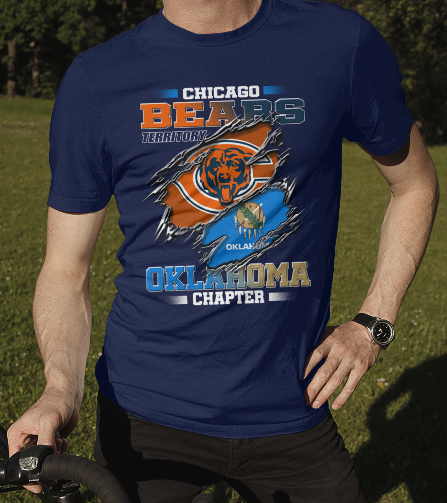 Chicago Bears Territory Oklahoma Chapter T-Shirt