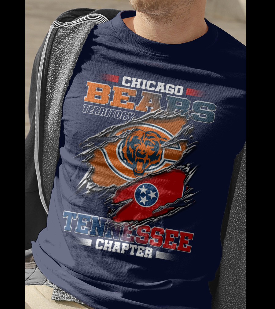 Chicago Bears Territory Tennessee Chapter T-Shirt