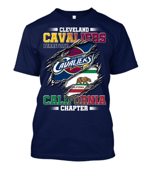 Cleveland Cavaliers Territory California Chapter T-Shirt