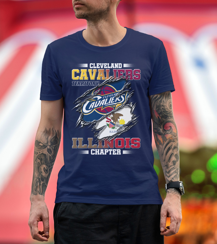 Cleveland Cavaliers Territory Illinois Chapter T-Shirt