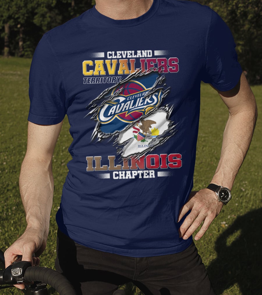 Cleveland Cavaliers Territory Illinois Chapter T-Shirt