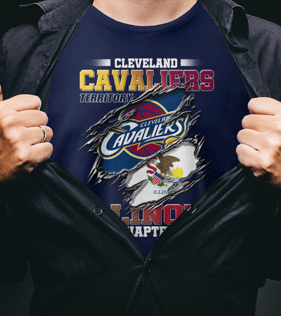 Cleveland Cavaliers Territory Illinois Chapter T-Shirt