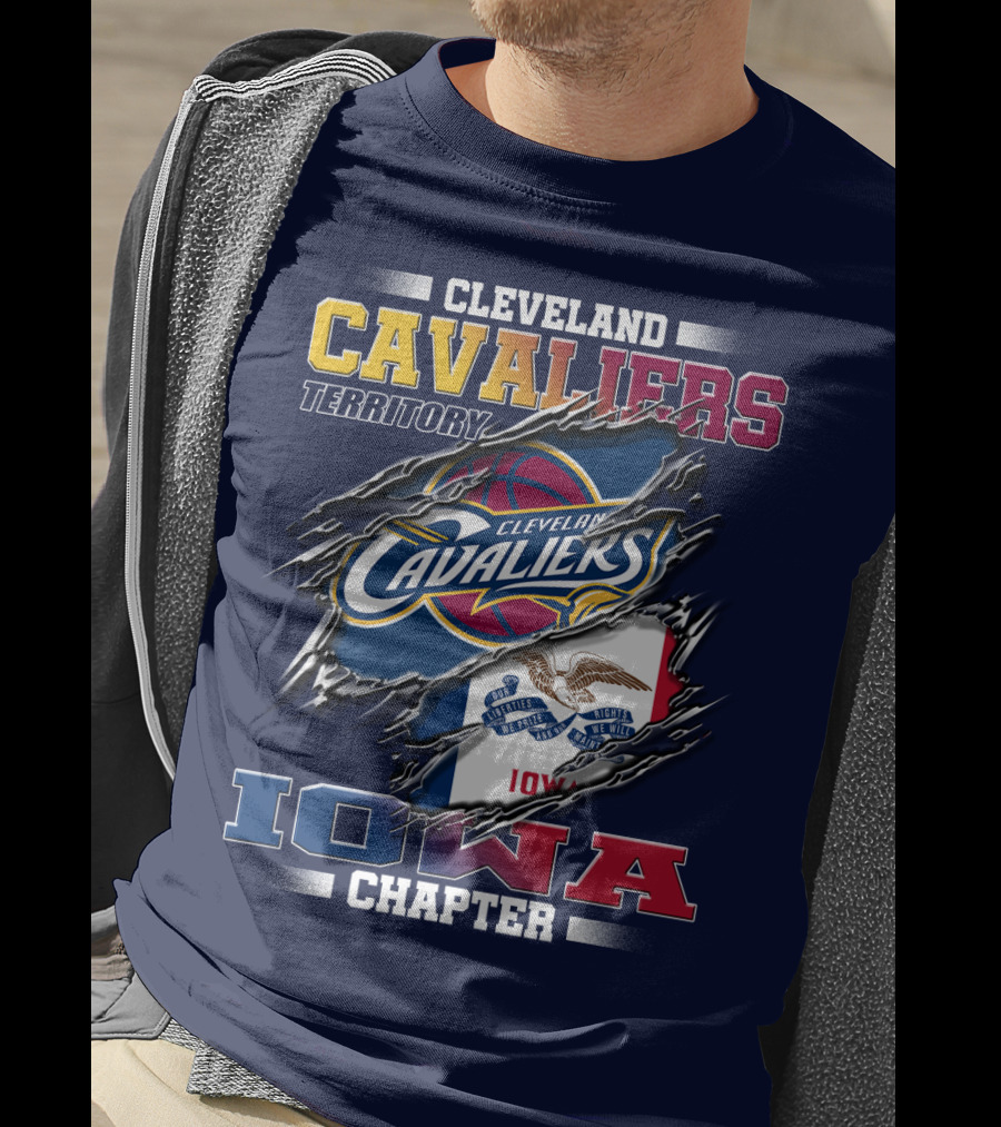 Cleveland Cavaliers Territory Iowa Chapter T-Shirt