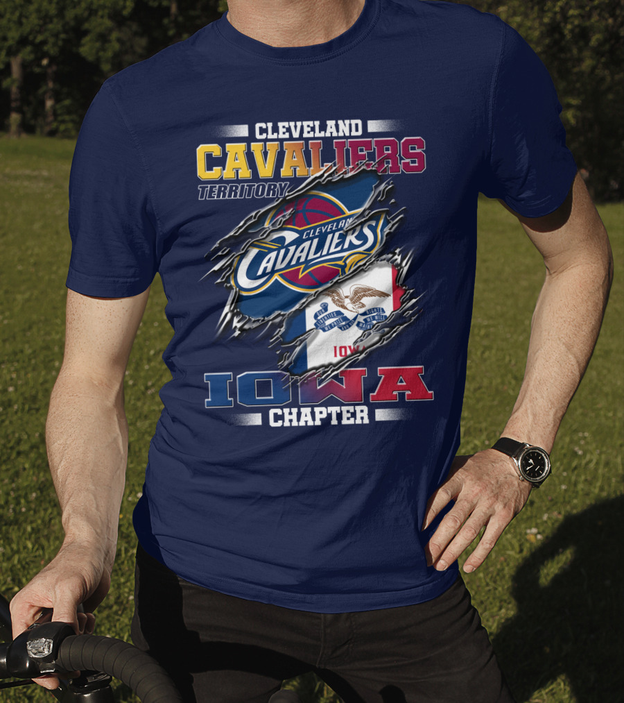 Cleveland Cavaliers Territory Iowa Chapter T-Shirt