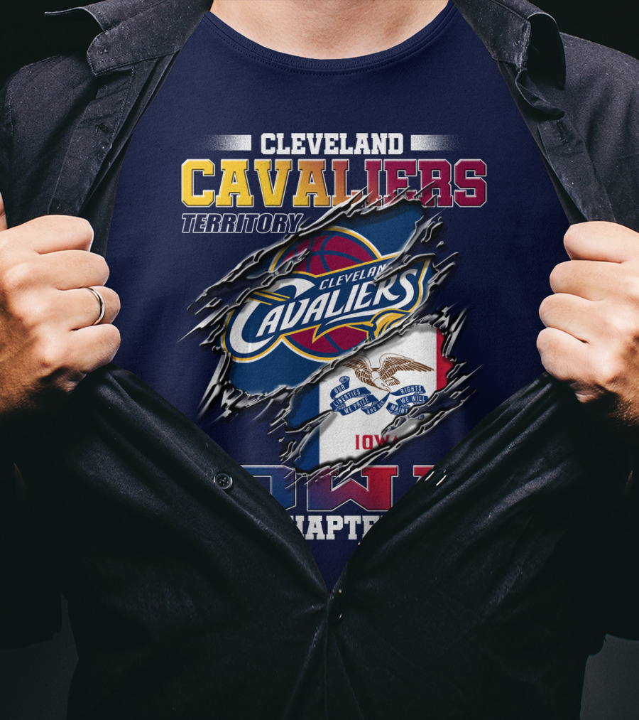 Cleveland Cavaliers Territory Iowa Chapter T-Shirt