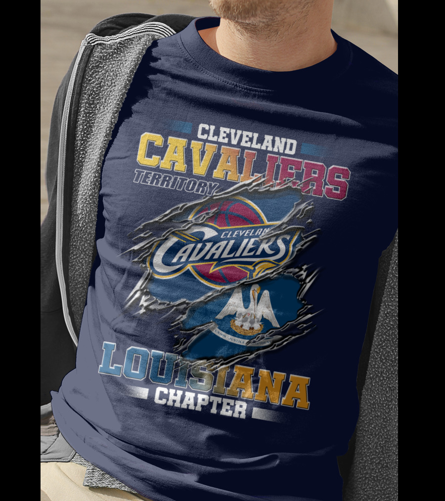 Cleveland Cavaliers Territory Louisiana Chapter T-Shirt