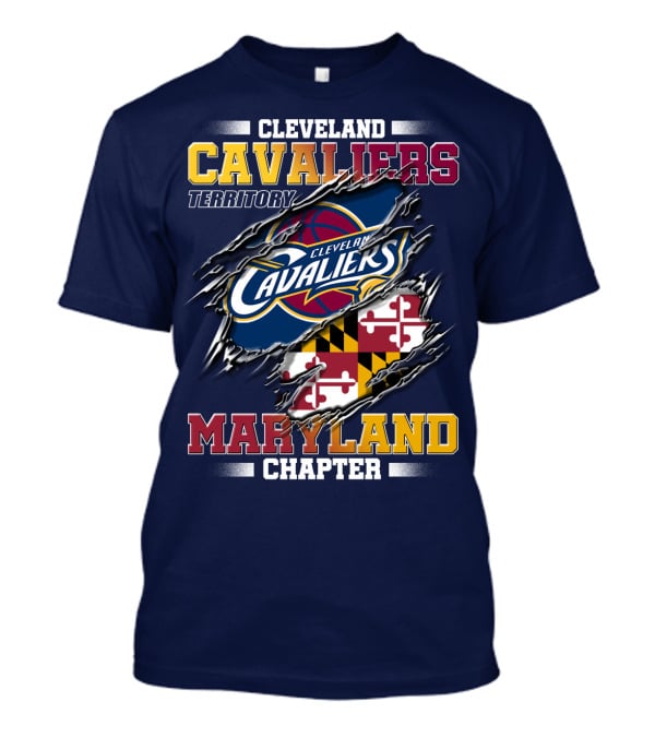 Cleveland Cavaliers Territory Maryland Chapter T-Shirt