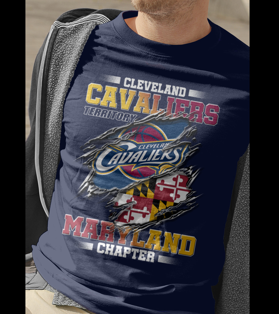 Cleveland Cavaliers Territory Maryland Chapter T-Shirt