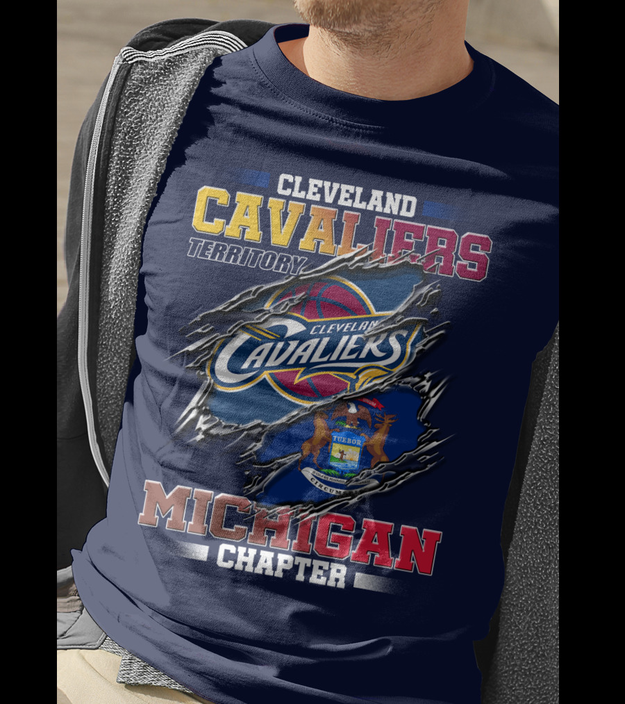 Cleveland Cavaliers Territory Michigan Chapter T-Shirt