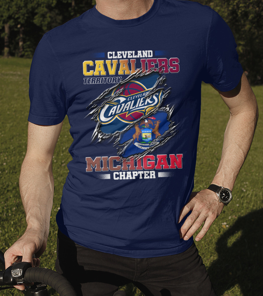 Cleveland Cavaliers Territory Michigan Chapter T-Shirt