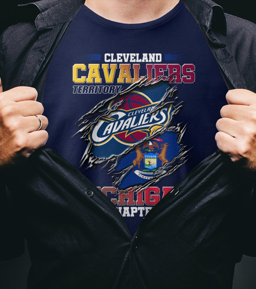 Cleveland Cavaliers Territory Michigan Chapter T-Shirt