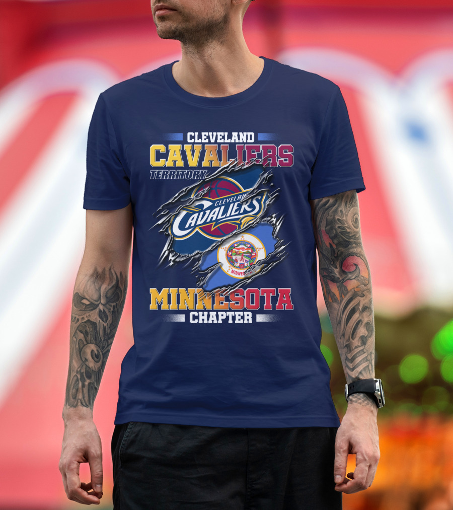 Cleveland Cavaliers Territory Minnesota Chapter T-Shirt