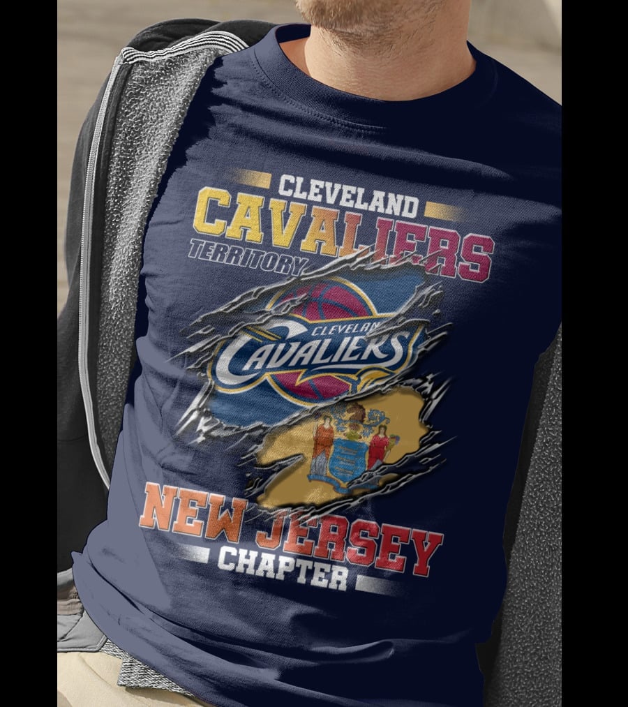 Cleveland Cavaliers Territory New Jersey Chapter T-Shirt