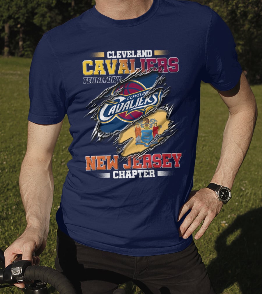 Cleveland Cavaliers Territory New Jersey Chapter T-Shirt