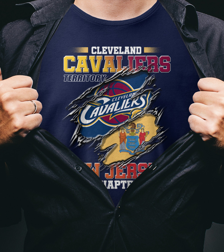 Cleveland Cavaliers Territory New Jersey Chapter T-Shirt