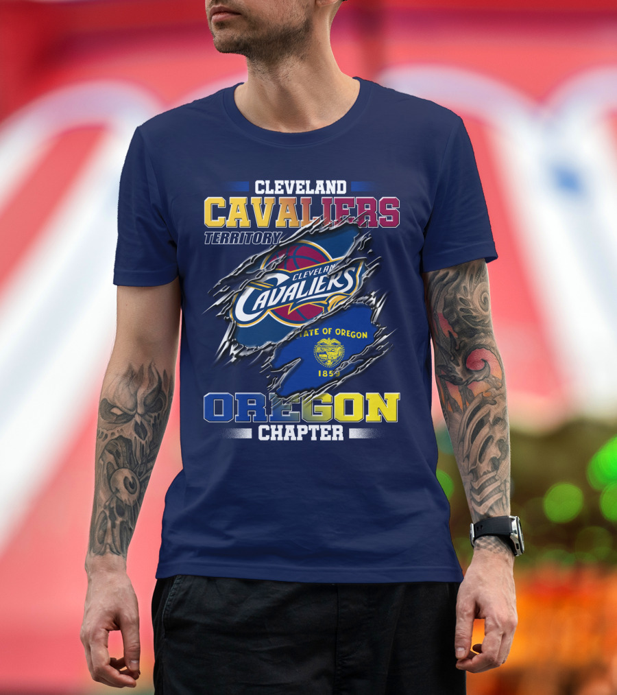 Cleveland Cavaliers Territory Oregon Chapter State of Oregon 1859 T-Shirt