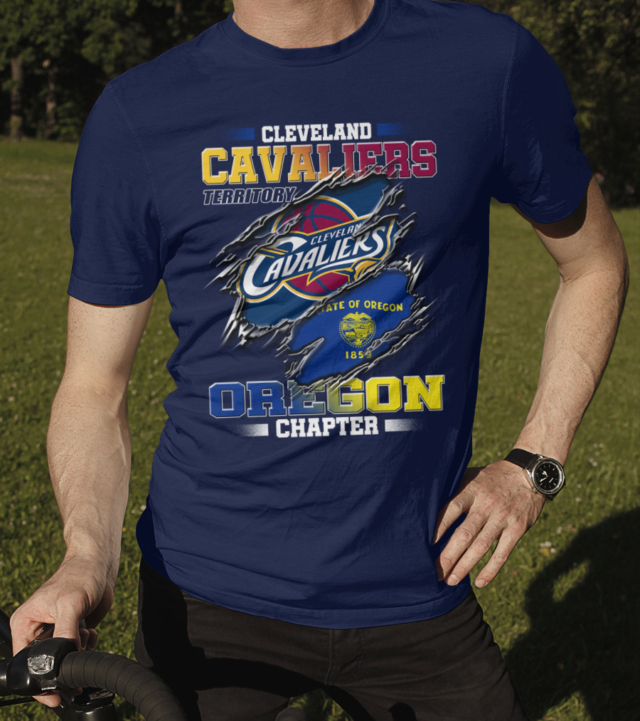 Cleveland Cavaliers Territory Oregon Chapter State Of Oregon 1859 T-Shirt