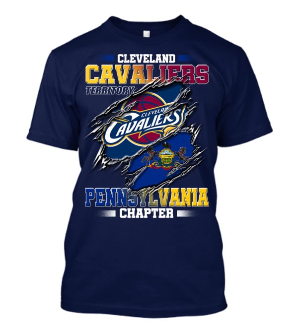 Cleveland Cavaliers Territory Pennsylvania Chapter T-Shirt