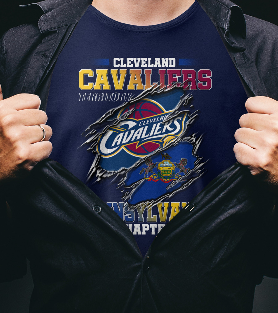 Cleveland Cavaliers Territory Pennsylvania Chapter T-Shirt