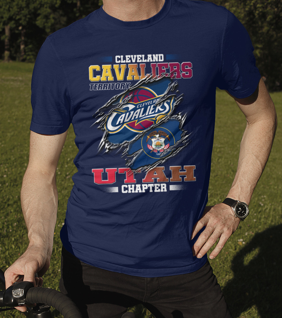 Cleveland Cavaliers Territory Utah Chapter NBA Fans 1896 T-Shirt