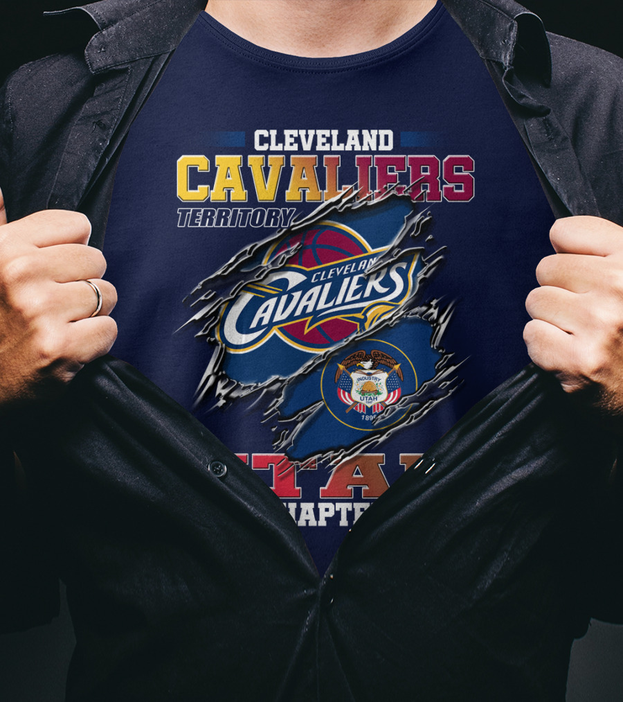 Cleveland Cavaliers Territory Utah Chapter NBA Fans 1896 T-Shirt