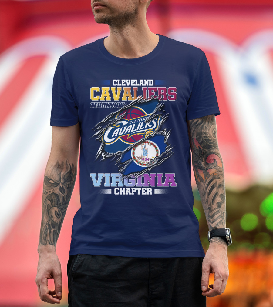Cleveland Cavaliers Territory Virginia Chapter T-Shirt