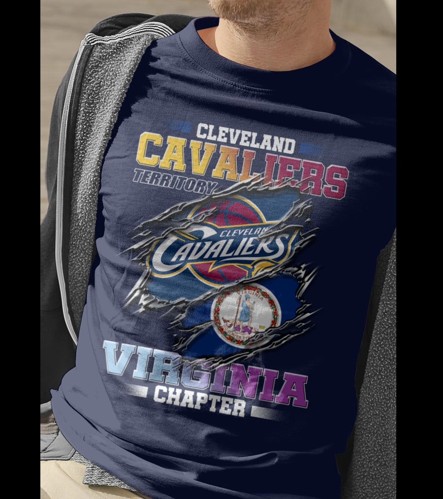 Cleveland Cavaliers Territory Virginia Chapter T-Shirt