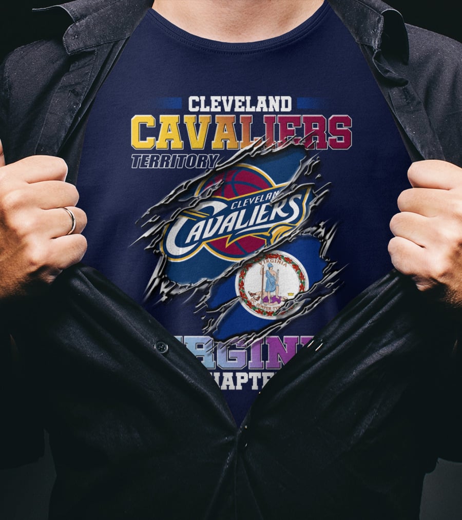 Cleveland Cavaliers Territory Virginia Chapter T-Shirt
