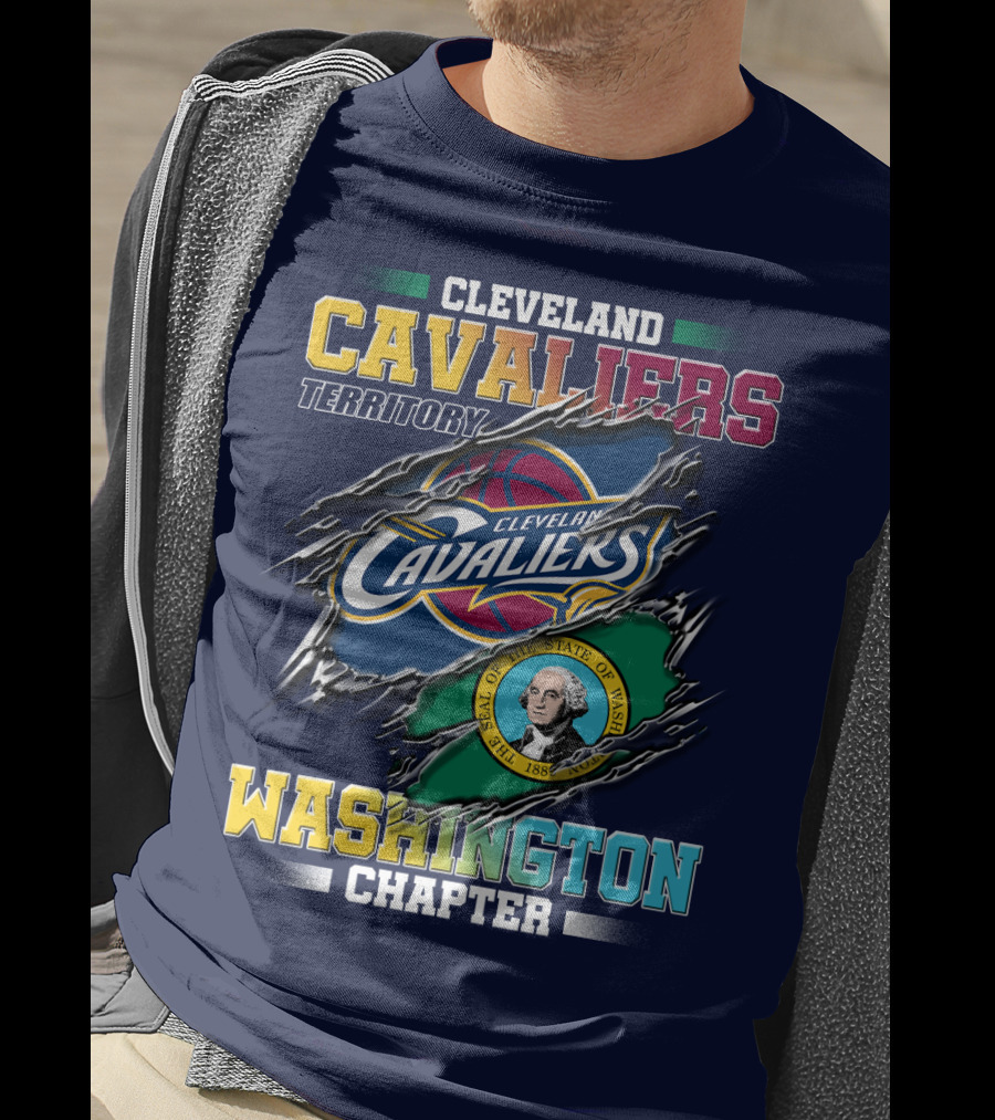 Cleveland Cavaliers Territory Washington Chapter T-Shirt