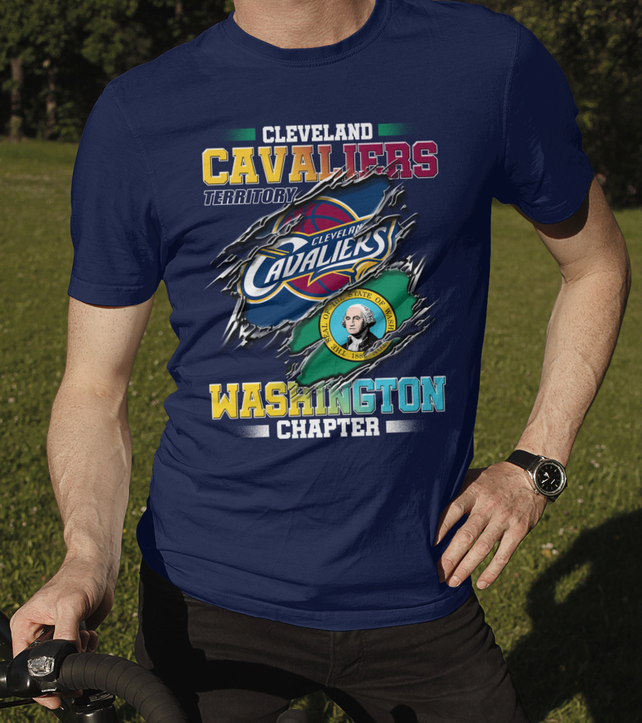 Cleveland Cavaliers Territory Washington Chapter T-Shirt