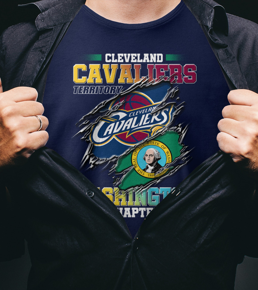 Cleveland Cavaliers Territory Washington Chapter T-Shirt
