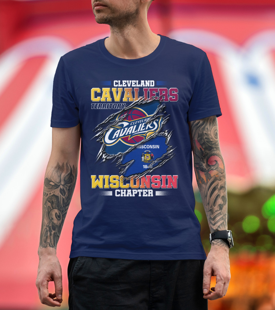Cleveland Cavaliers Territory Wisconsin Chapter 1848 T-Shirt