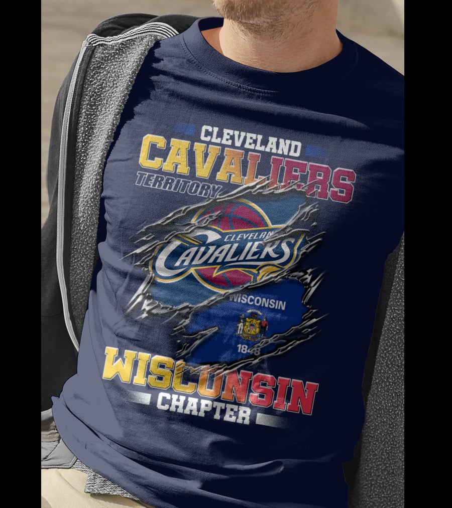Cleveland Cavaliers Territory Wisconsin Chapter 1848 T-Shirt