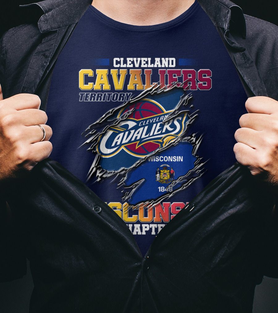 Cleveland Cavaliers Territory Wisconsin Chapter 1848 T-Shirt