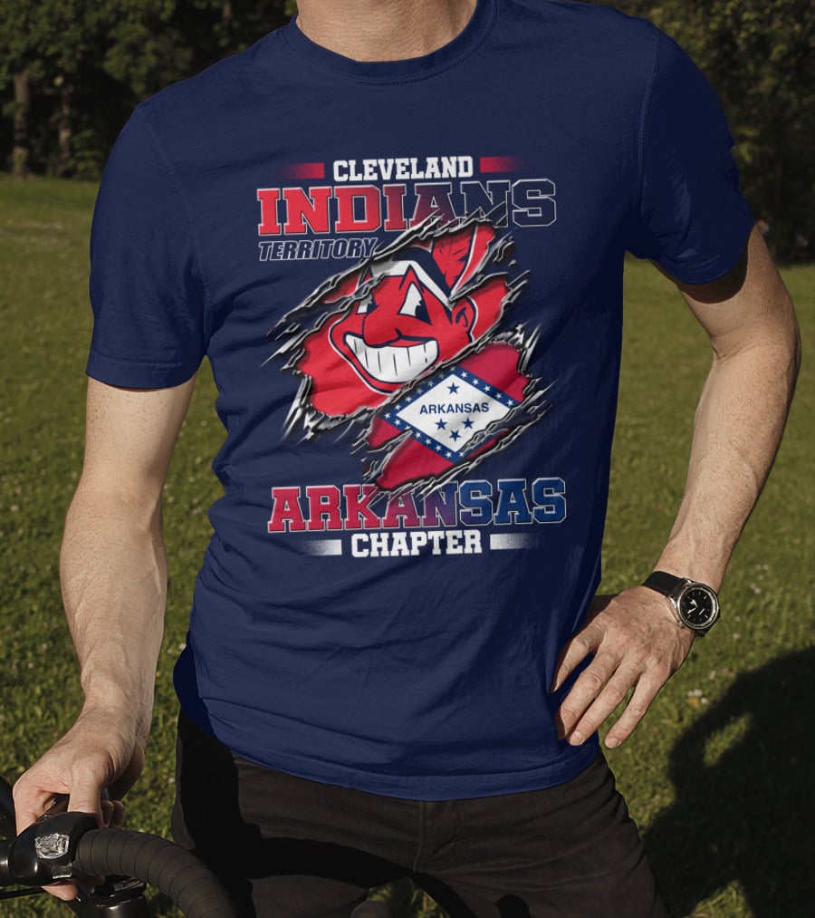 Cleveland Indians Territory Arkansas Chapter T-Shirt