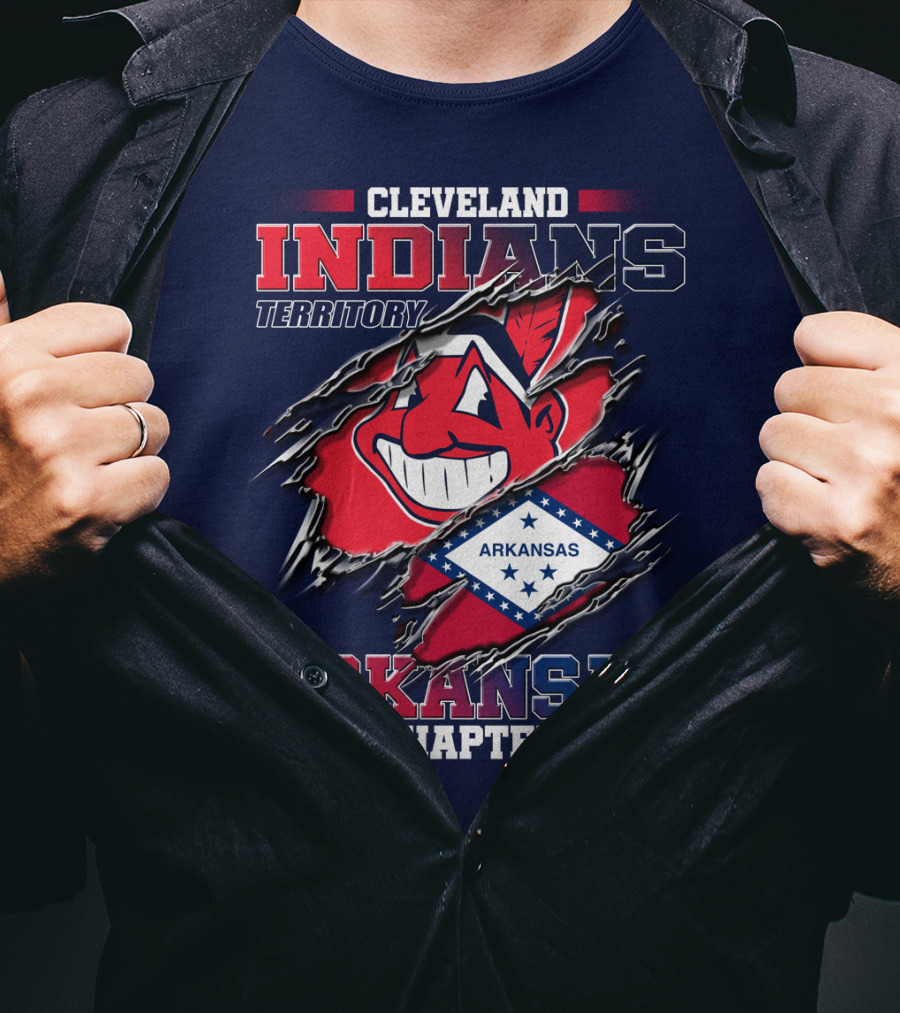 Cleveland Indians Territory Arkansas Chapter T-Shirt