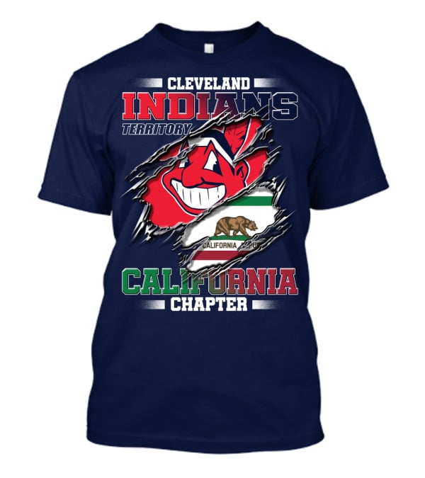 Cleveland Indians Territory California Chapter T-Shirt