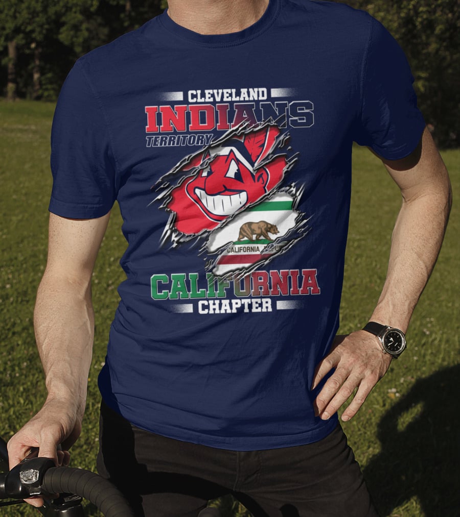 Cleveland Indians Territory California Chapter T-Shirt