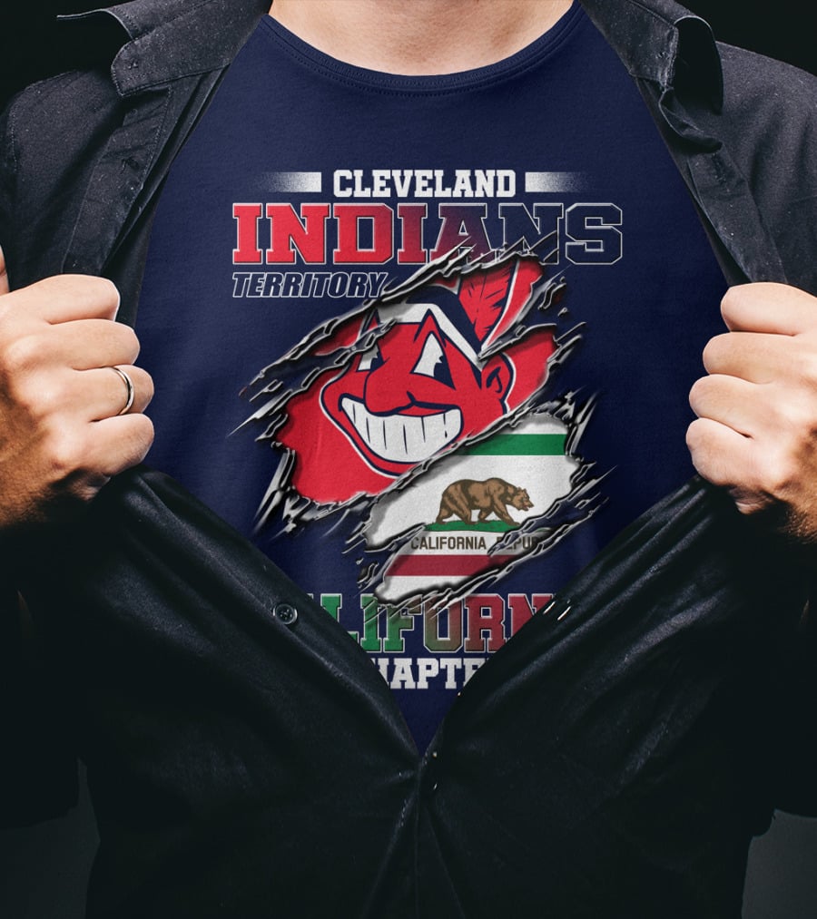 Cleveland Indians Territory California Chapter T-Shirt