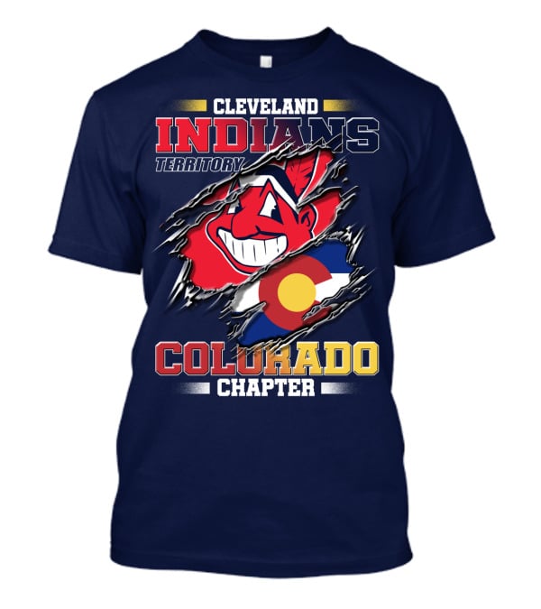Cleveland Indians Territory Colorado Chapter T-Shirt