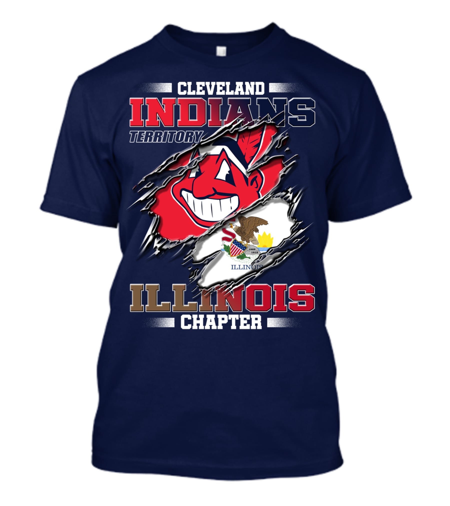 Cleveland Indians Territory Illinois Chapter T-Shirt