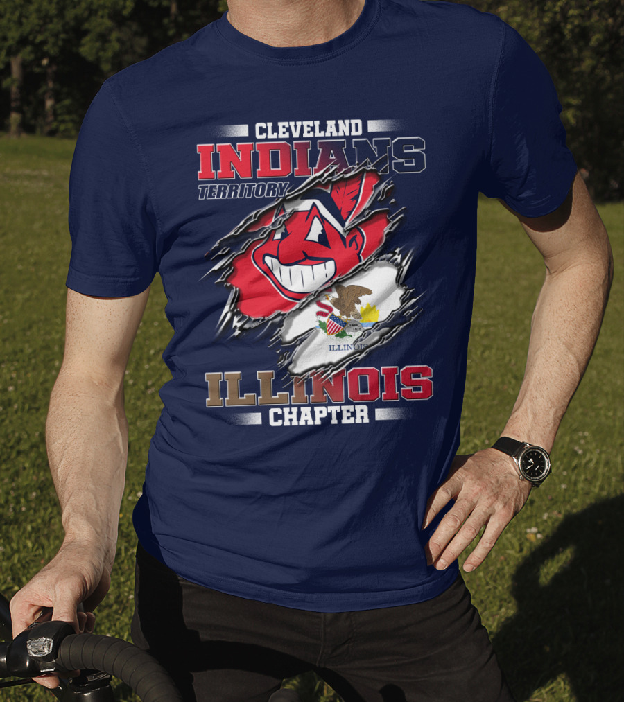Cleveland Indians Territory Illinois Chapter T-Shirt