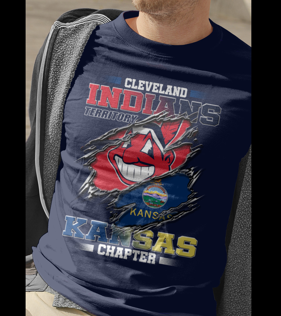 Cleveland Indians Territory Kansas Chapter T-Shirt