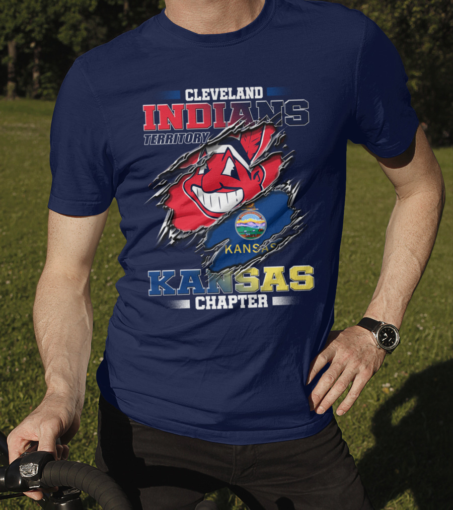 Cleveland Indians Territory Kansas Chapter T-Shirt