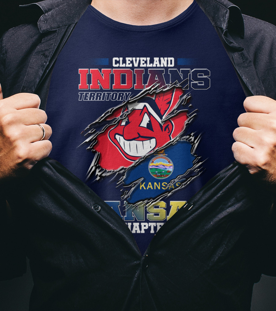 Cleveland Indians Territory Kansas Chapter T-Shirt