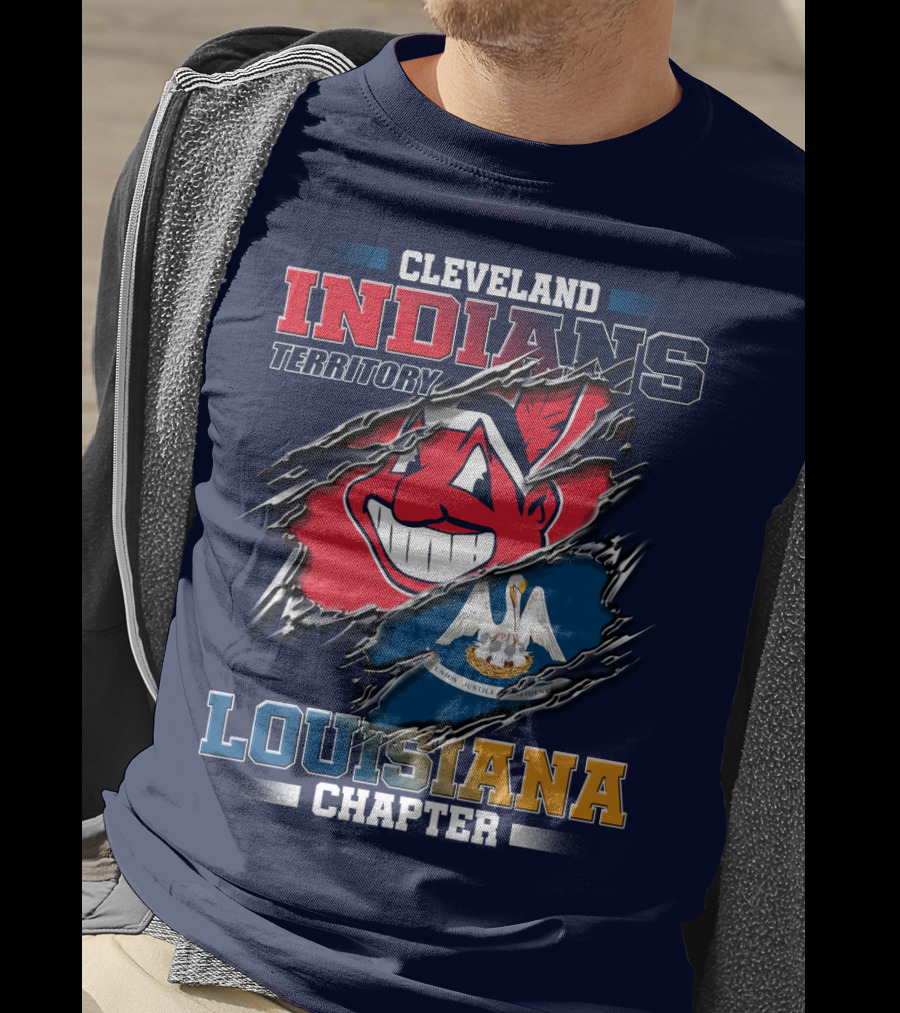Cleveland Indians Territory Louisiana Chapter T-Shirt