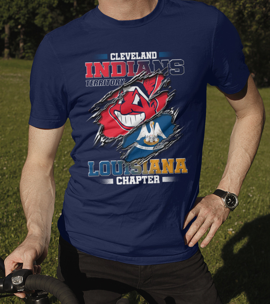 Cleveland Indians Territory Louisiana Chapter T-Shirt